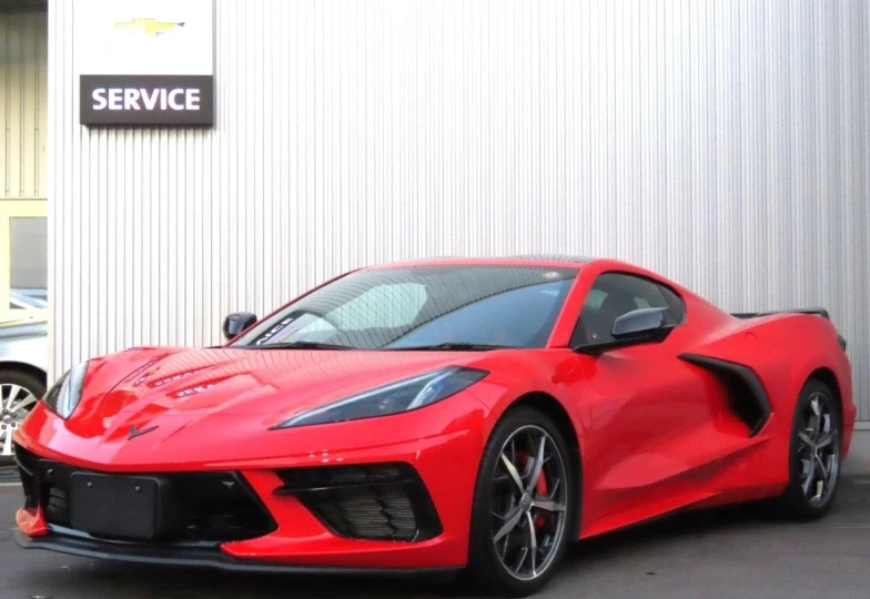 Chevrolet Corvette Красный