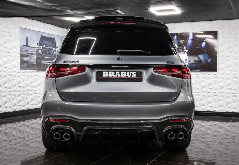 Mercedes GLS-class Серый