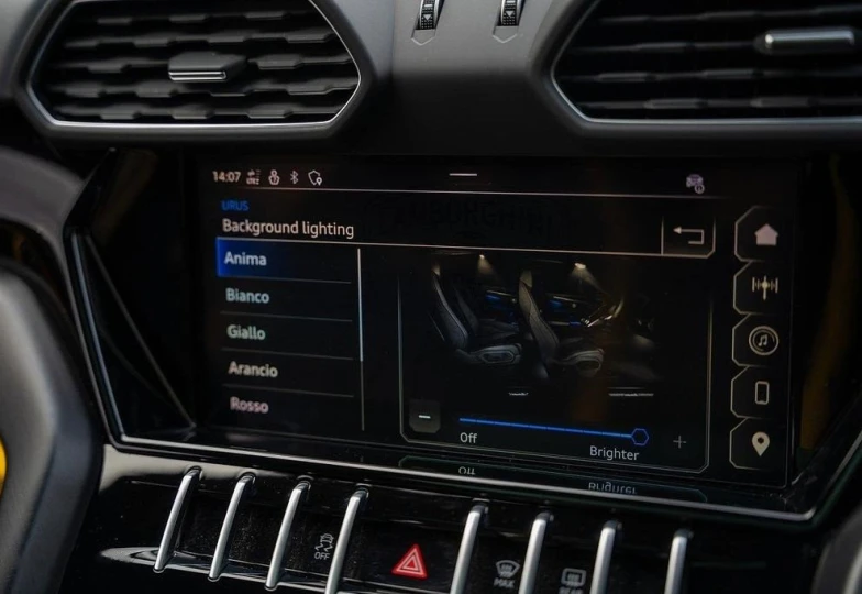 Lamborghini Urus Желтый
