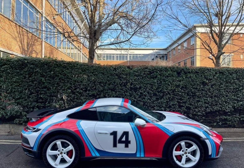 Porsche 911 Белый