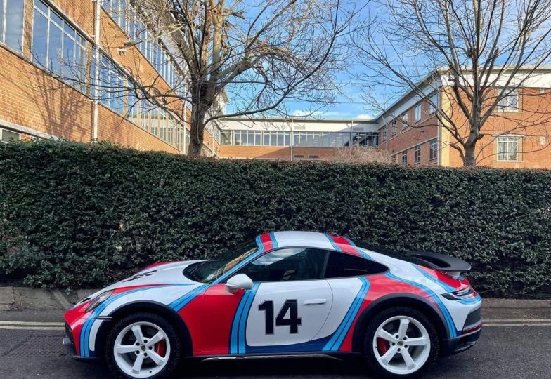 Porsche 911 Белый