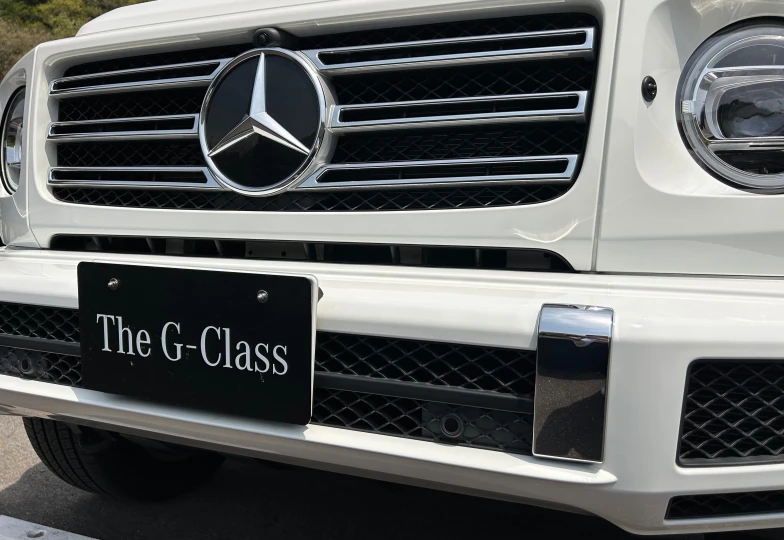 Mercedes G-class Белый