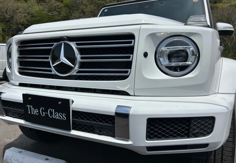 Mercedes G-class Белый