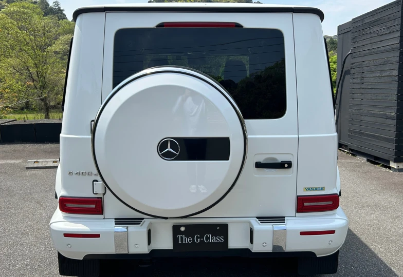 Mercedes G-class Белый
