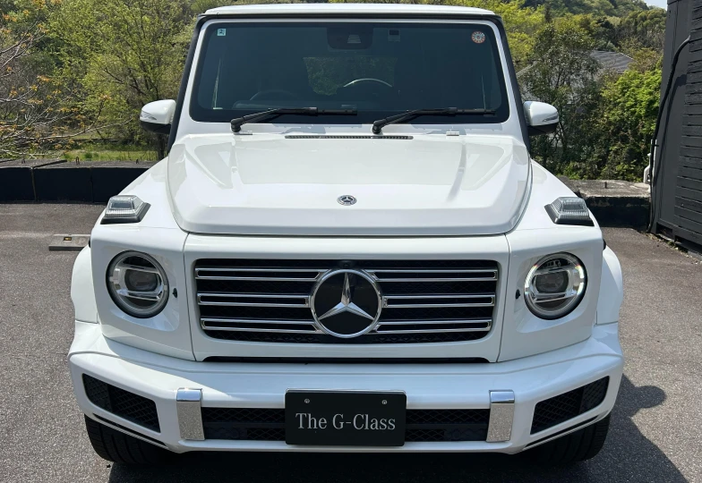 Mercedes G-class Белый