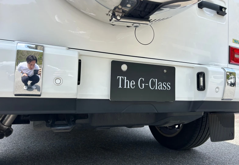 Mercedes G-class Белый