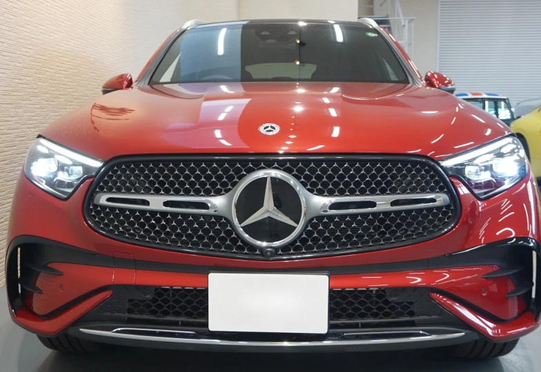 Mercedes GLC-class AMG Оранжевый