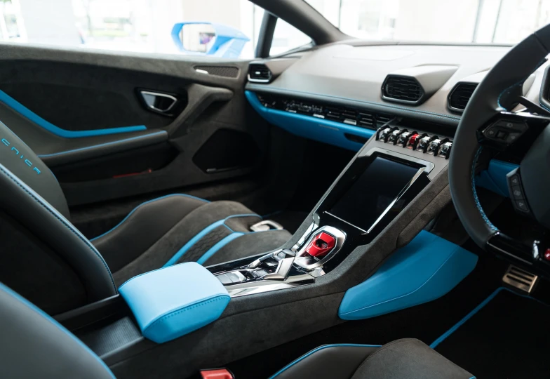 Lamborghini Huracan Бирюзовый