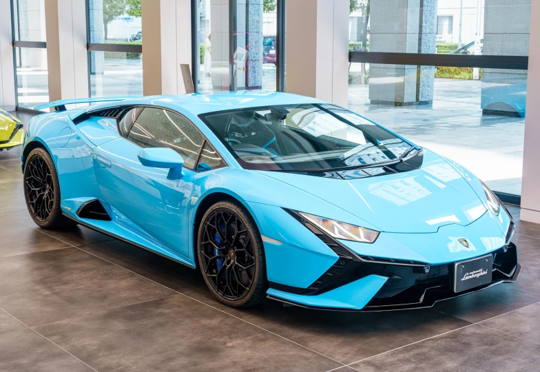 Lamborghini Huracan Бирюзовый