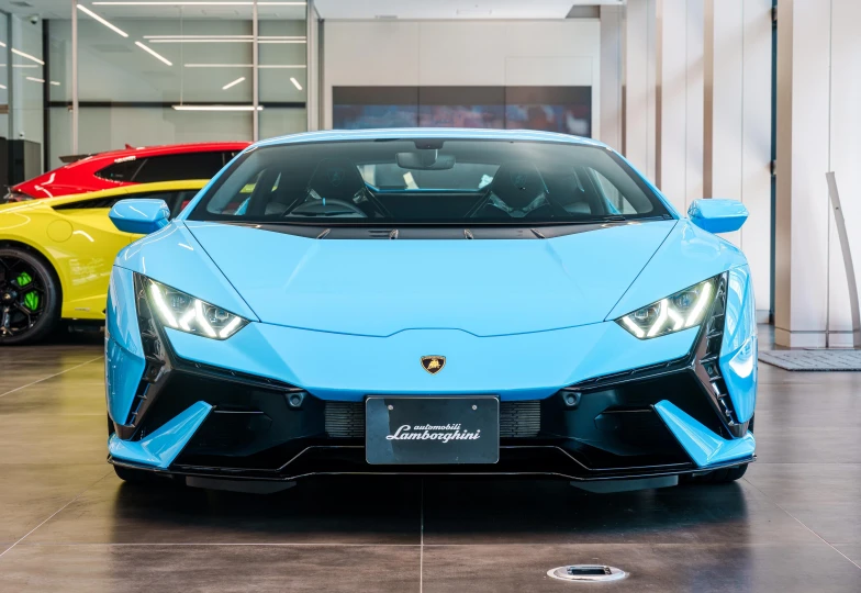 Lamborghini Huracan Бирюзовый