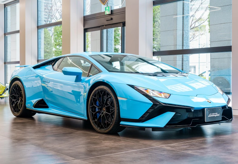 Lamborghini Huracan Бирюзовый