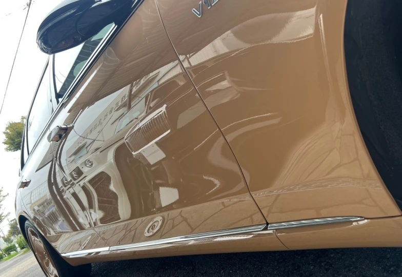 Mercedes S class Бежевый