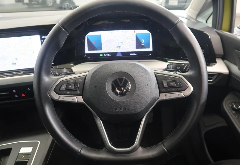 Volkswagen Golf Yellow