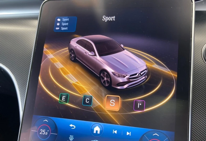 Mercedes C-class Белый