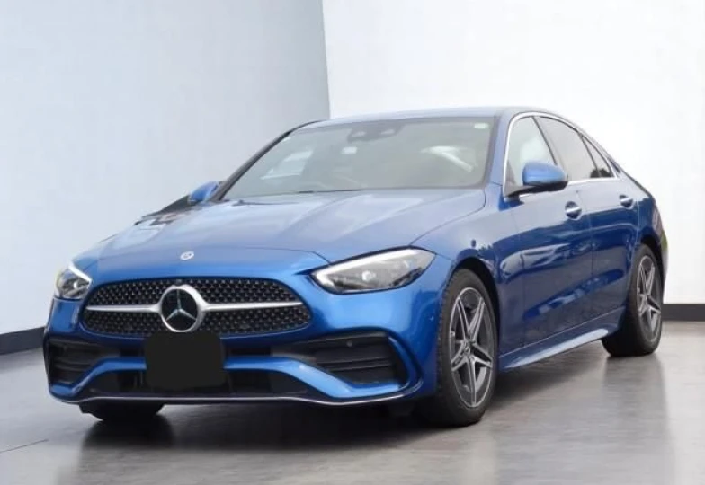 Mercedes C-class Синий