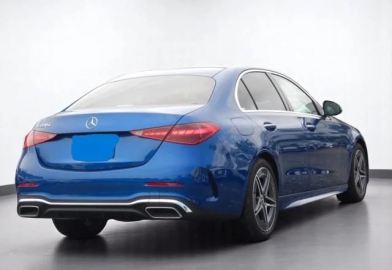 Mercedes C-class Синий