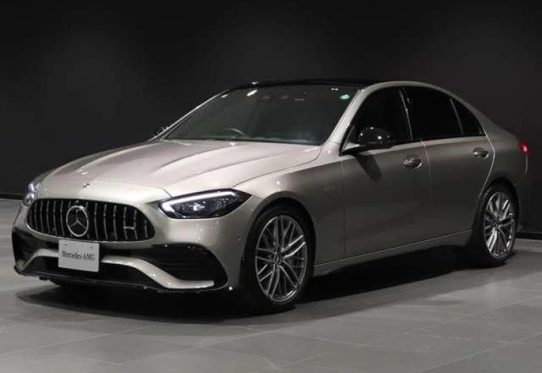 Mercedes C-class Серый