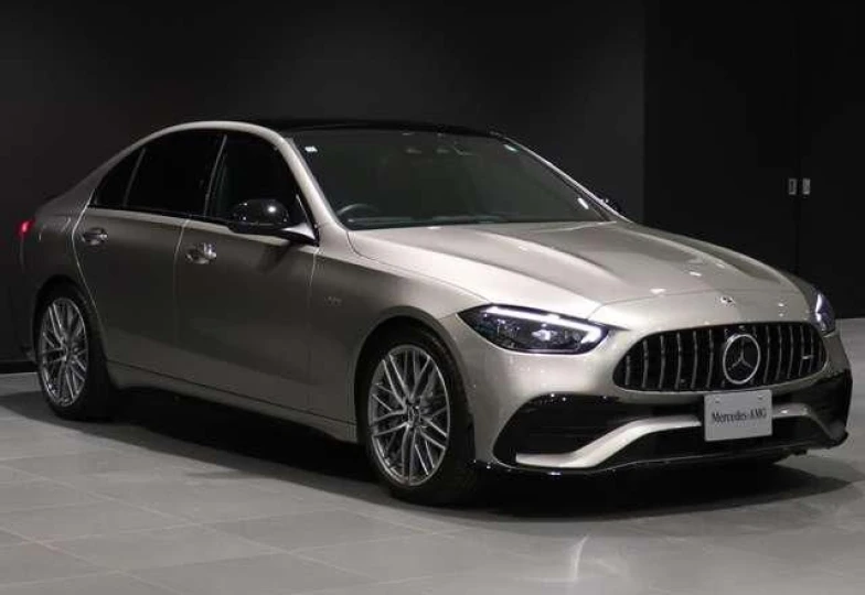 Mercedes C-class Серый