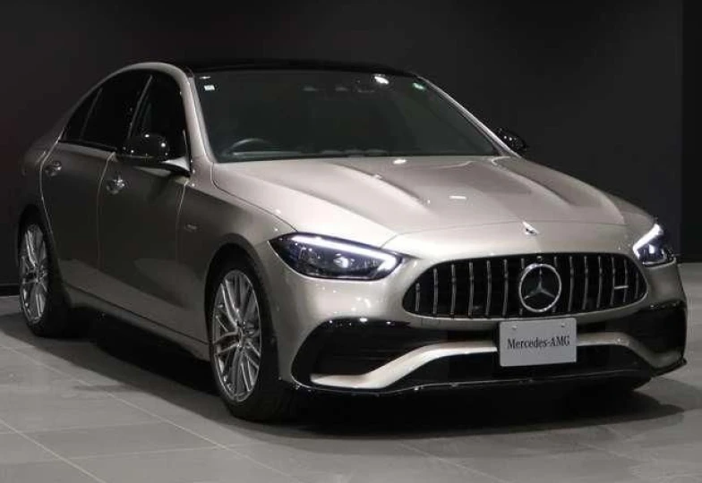 Mercedes C-class Серый