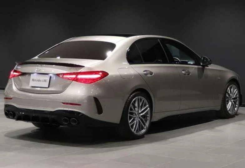 Mercedes C-class Серый