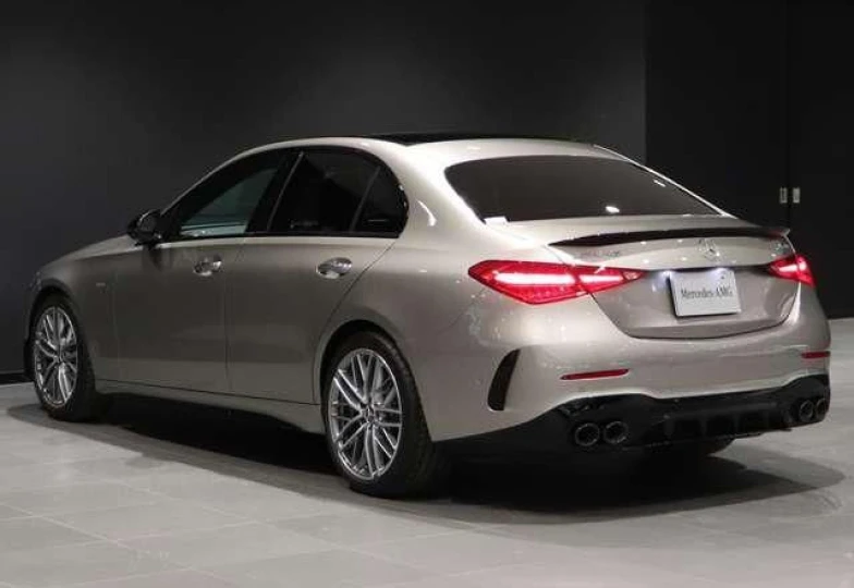 Mercedes C-class Серый