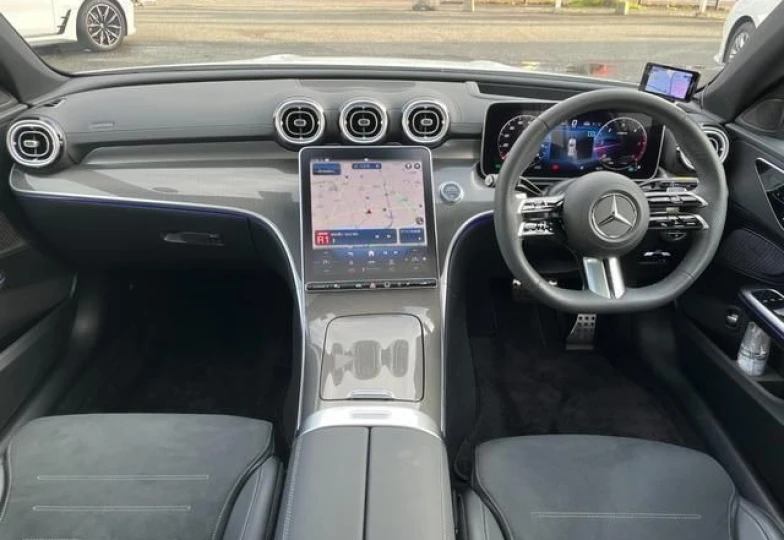 Mercedes C-class White