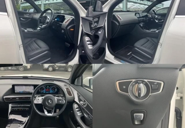 Mercedes EQC Белый