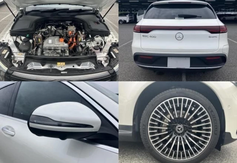 Mercedes EQC Белый