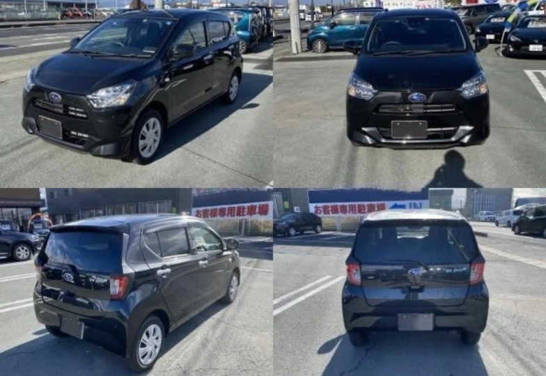 Subaru Pleo plus Black