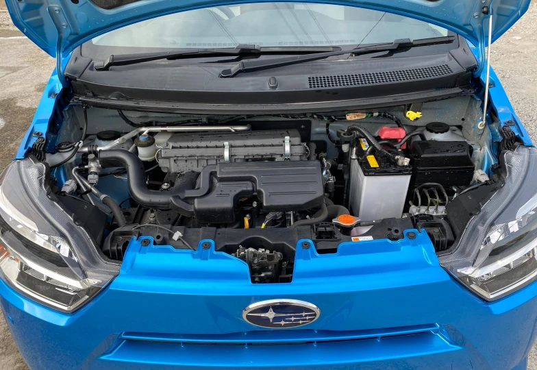 Subaru Pleo plus Синий