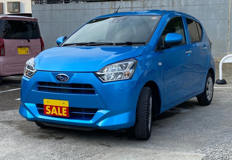 Subaru Pleo plus Синий