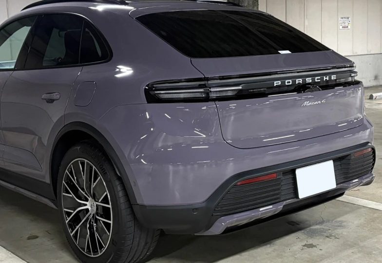 Porsche Macan Фиолетовый