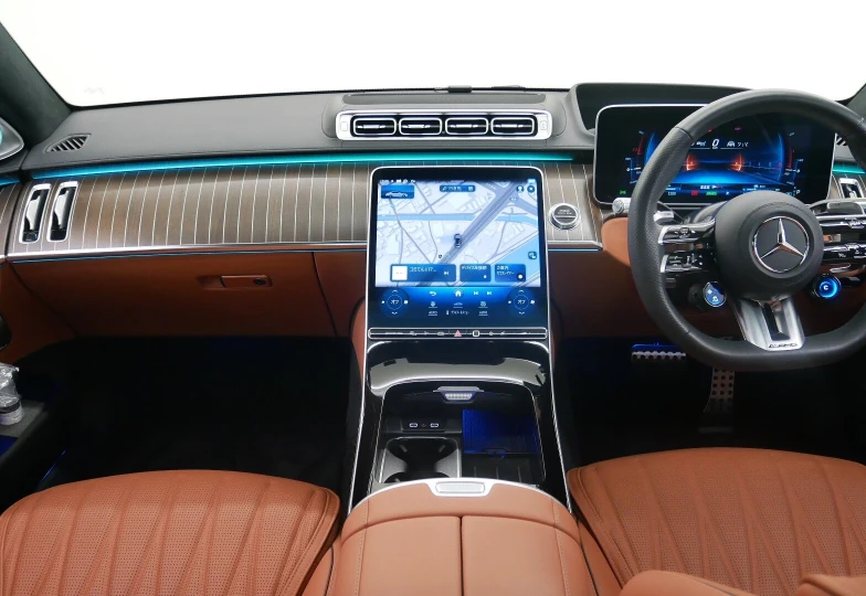Mercedes S class Белый