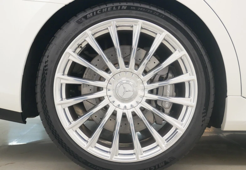 Mercedes S class Белый