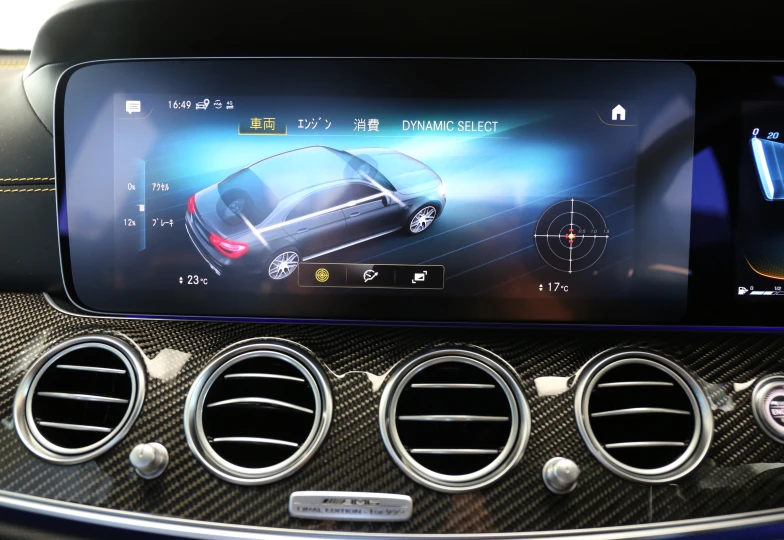 Mercedes E-class Черный