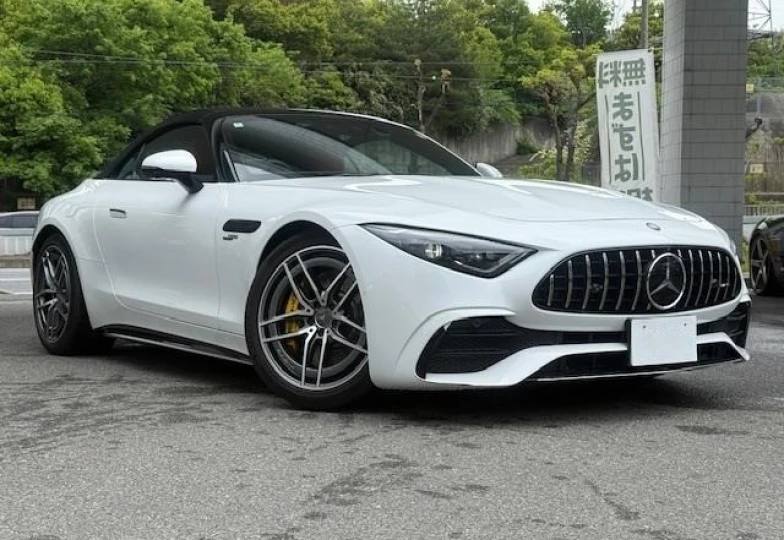 Mercedes SL-class Белый