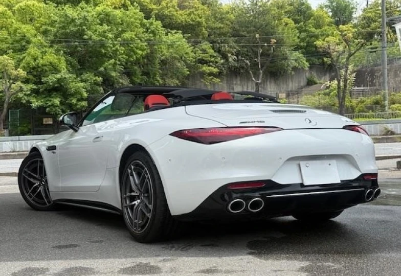 Mercedes SL-class Белый