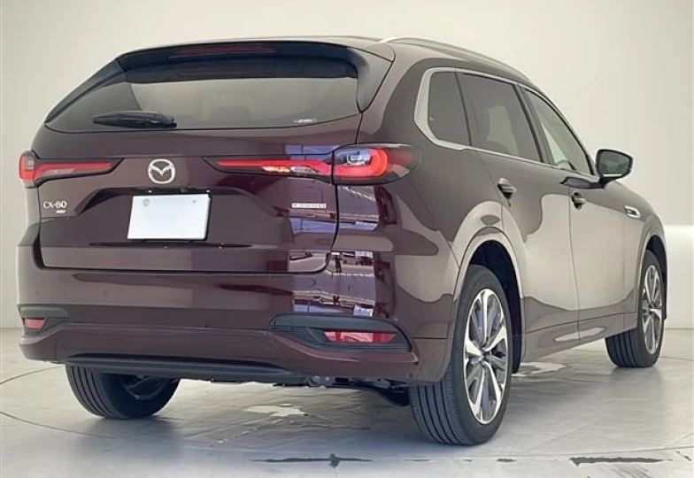 Mazda CX-80 Темно-красный