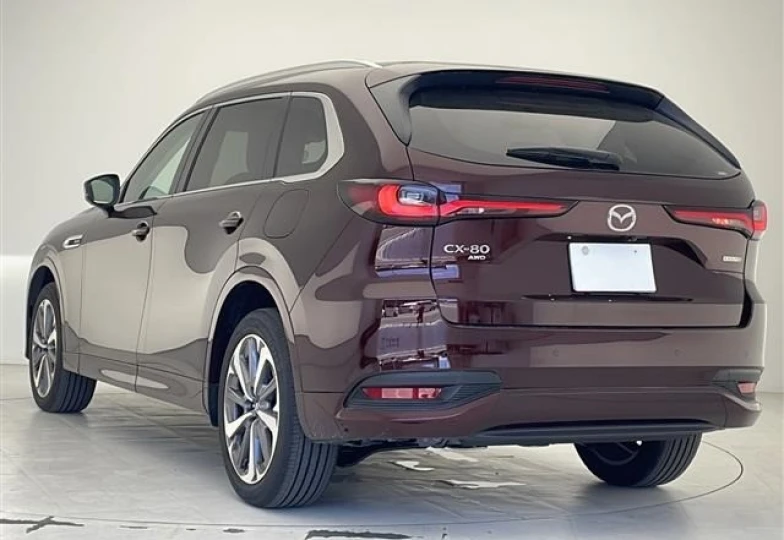 Mazda CX-80 Темно-красный