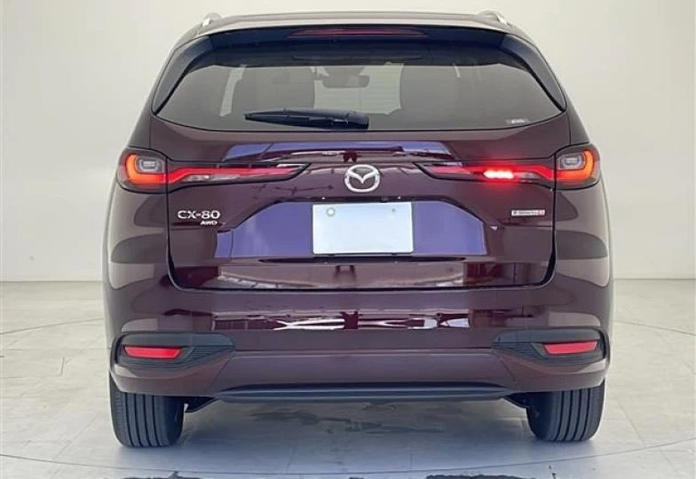 Mazda CX-80 Темно-красный