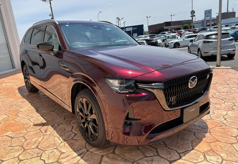 Mazda CX-80 Темно-красный