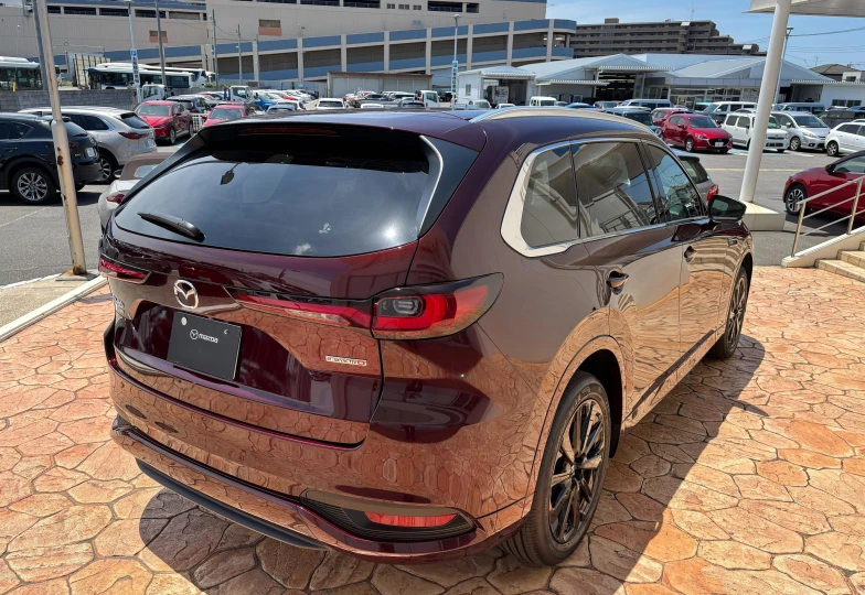 Mazda CX-80 Темно-красный
