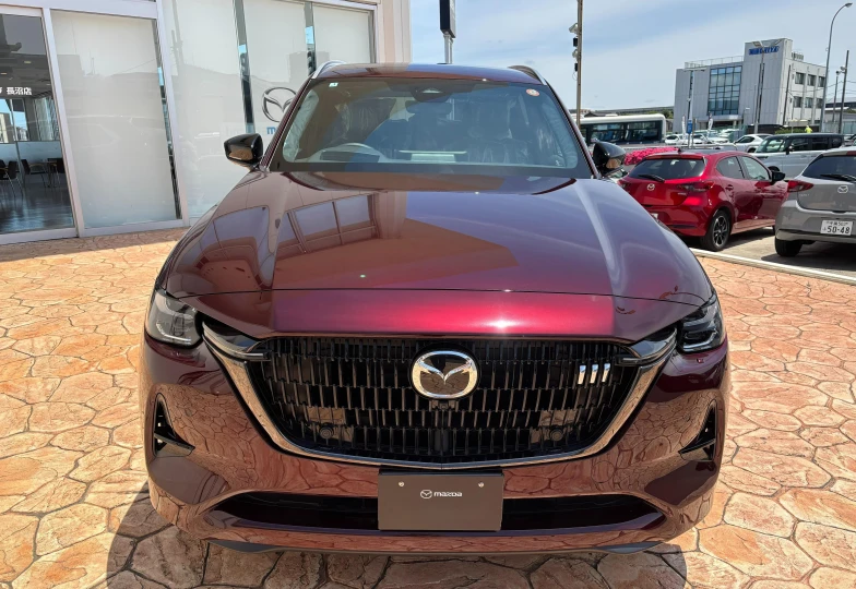 Mazda CX-80 Темно-красный