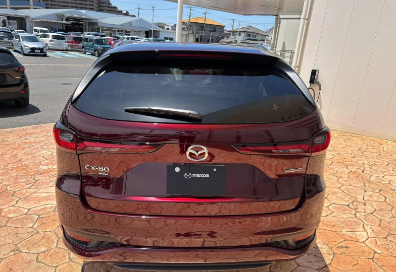 Mazda CX-80 Темно-красный