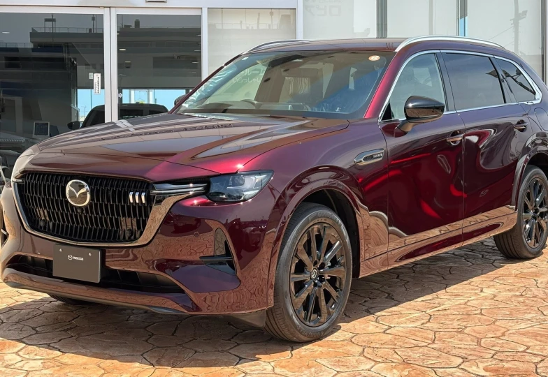 Mazda CX-80 Темно-красный