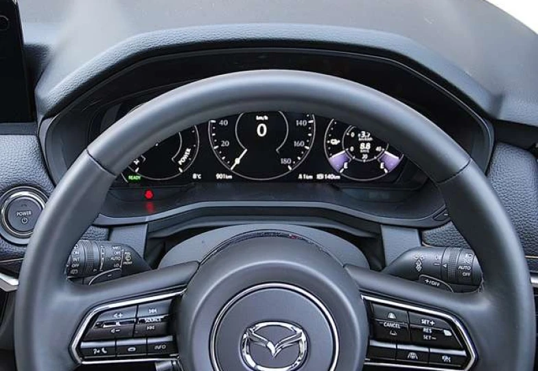 Mazda CX-80 Темно-красный