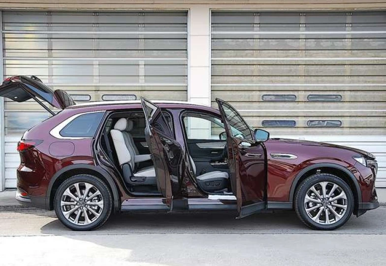 Mazda CX-80 Темно-красный