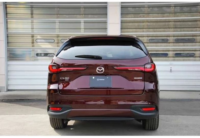 Mazda CX-80 Темно-красный