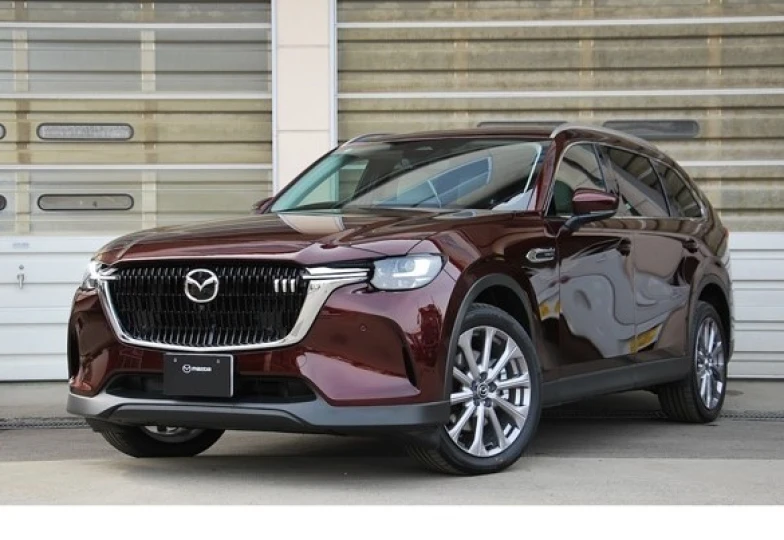 Mazda CX-80 Темно-красный