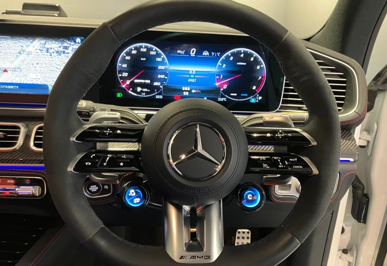 Mercedes GLE-class AMG White
